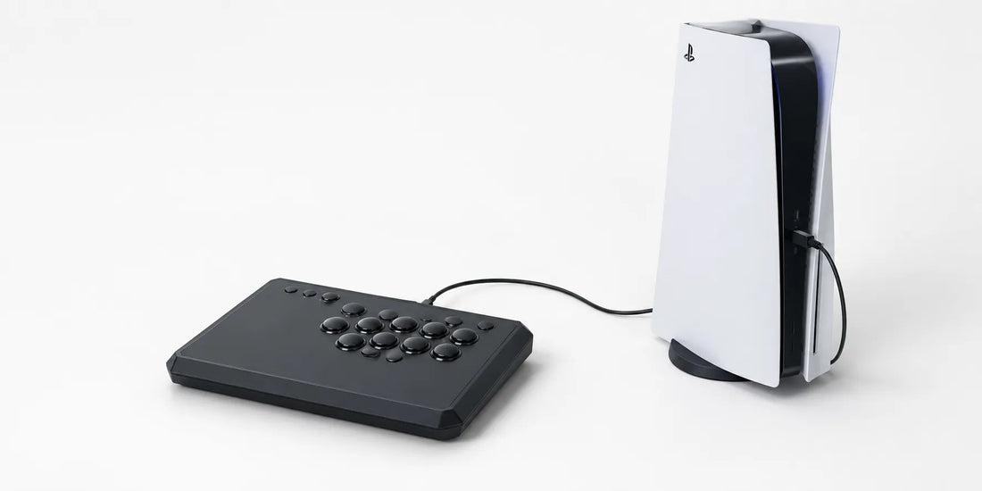 a leverless controller connected to a playstation 5