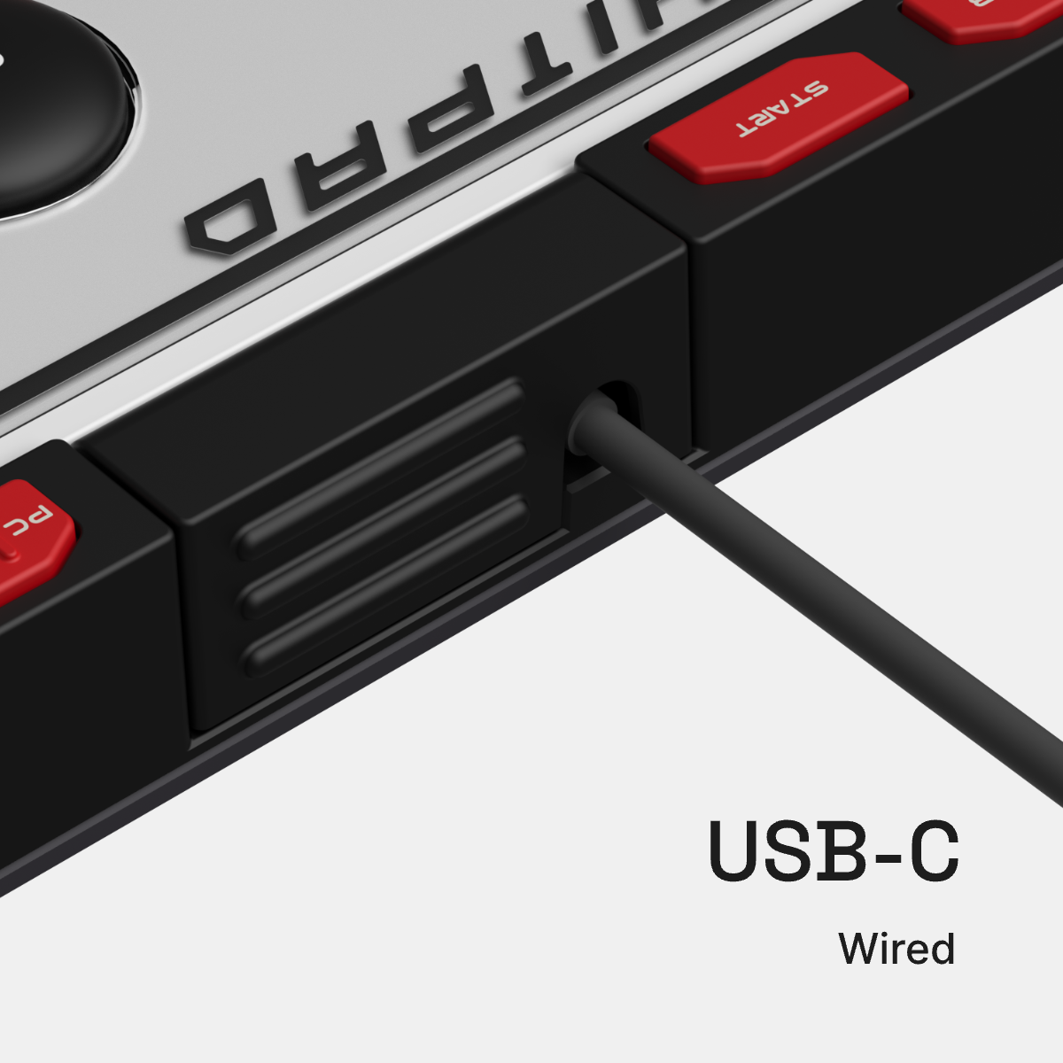 HJK Hitpad Blood Pact leverless controller - USB-C wired connection