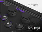 anti-mistouch button plugs of hjk matrix fightstick