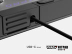 usb-c cable connection to hitpad classic leverless controller