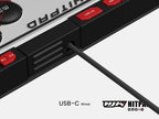 usb-c cable connected to hjk hitpad controller