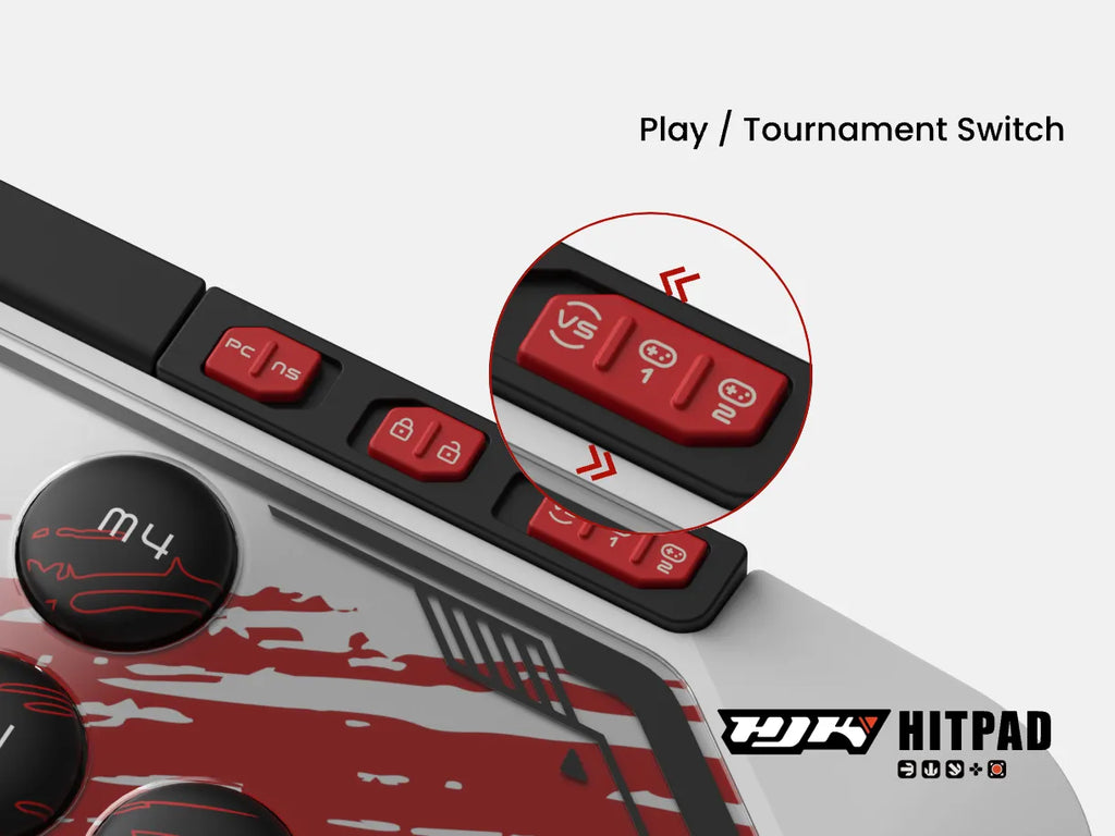 mode switch on hjk hitpad leverless controller