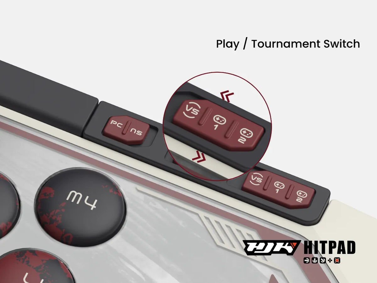 mode switch on hjk hitpad akuma leverless controller